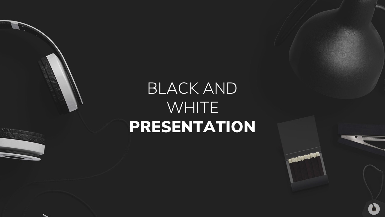 Black and White Keynote Template by twilightslide GraphicRiver
